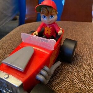 Mattel Alvin The Chipmunks Sock Launchin Hot Rod Rare